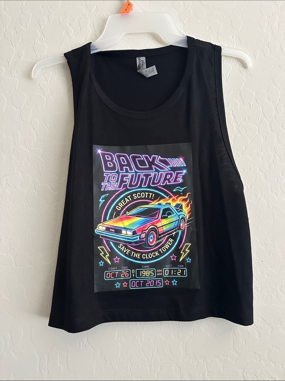 Back to the Future Crop Top Tank